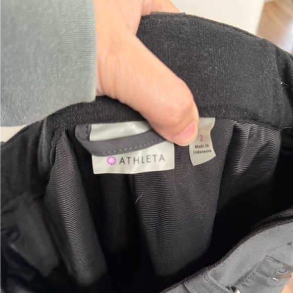 ATHLETA Snow Cruiser GRAY Lined Ski Snow Pants 2 EXCELLENT Snowboarding Winter - Picture 7 of 9